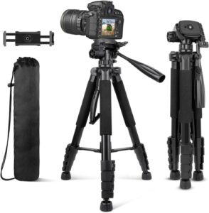 Aureday 74” Camera Tripod